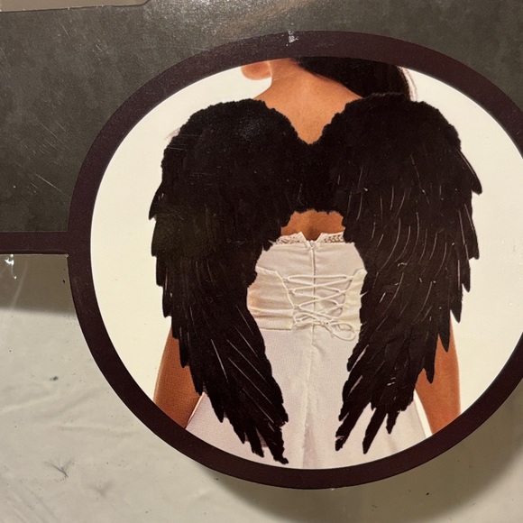 Other - Dark Angel Wings Costume Accessory Black NWT